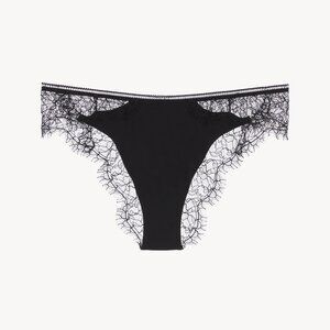 NWT La Perla - Spell on You Lace Brazilian Briefs in Onyx